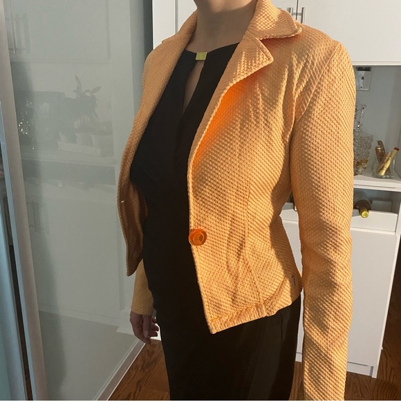 Orange Blazer Size XS - Picture 1 of 7